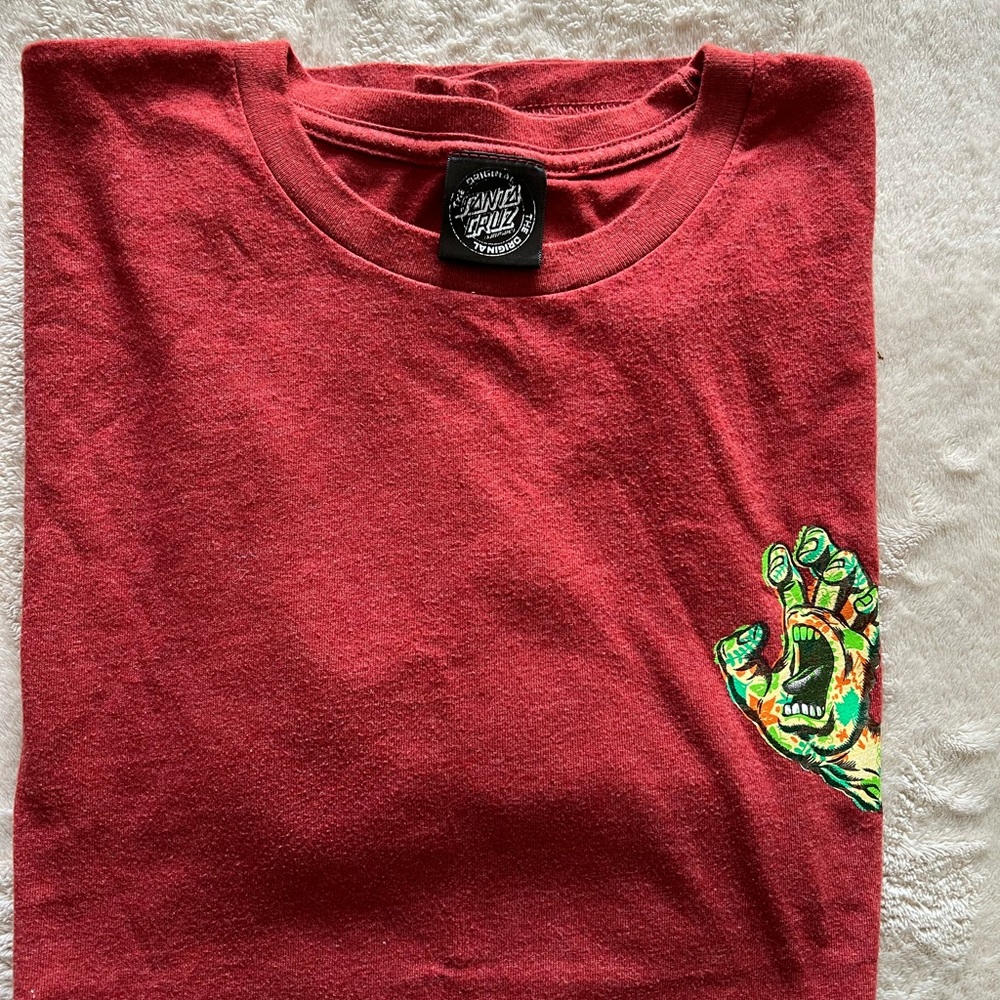 Santa Cruz Red Graphic T-Shirt